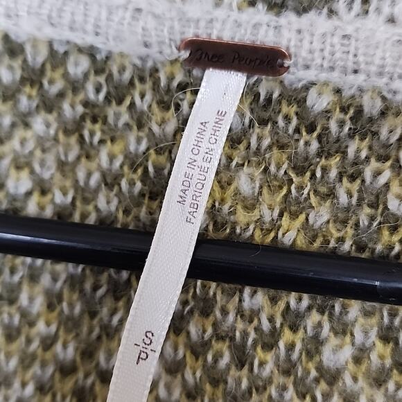 Free People Geometric Cardigan Sweater - Picture 3 of 4